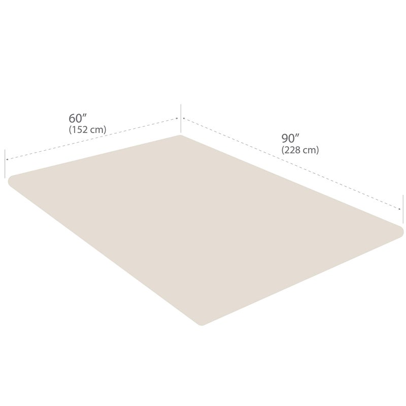 EarthLite Premium Fleece Blanket â€“ Extra Soft Brushed Micro-Fleece, Reversible, Machine-Washable (60" x 90"), Cream - Image 4